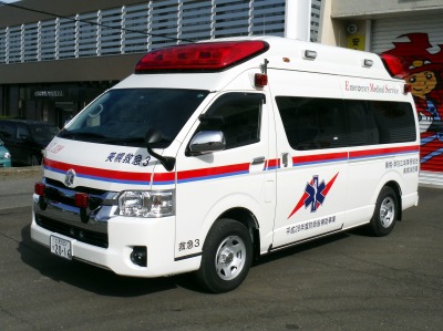 導入された高規格救急自動車