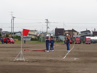 ポンプ車操法・小型ポンプ操法2